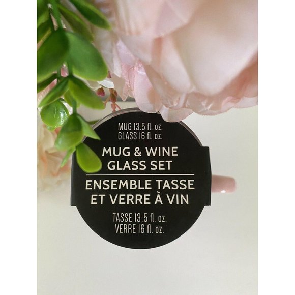 Wild Eye Designs Stemless 16oz Pink Mug Wine Set - Picture 3 of 9
